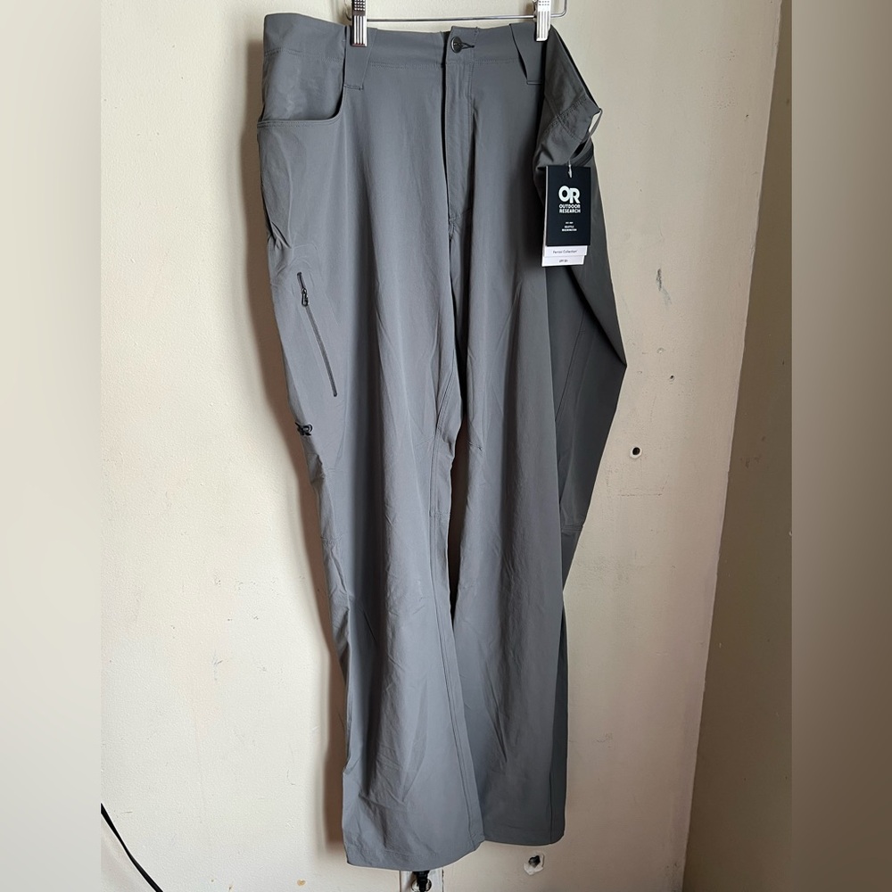 Outdoor Research Men's Gray Cargo Pants – Lightweight Stretch